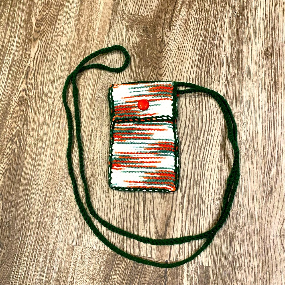 Oak King Handmade Crochet Device Pouch Phone Bag Hip Pouch